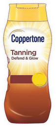 COPPERTONE TANNING DEFEND & GLOW logo