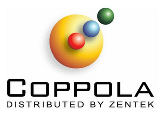 COPPOLA DISTRIBUTED BY ZENTEK logo