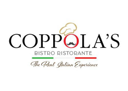 COPPOLA'S BISTRO RISTORANTE THE REAL ITALIAN EXPERIENCE logo
