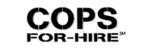 COPS FOR-HIRE logo