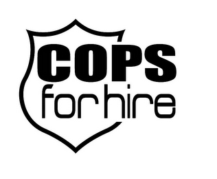 COPS FOR HIRE logo