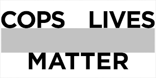 COPS LIVES MATTER logo