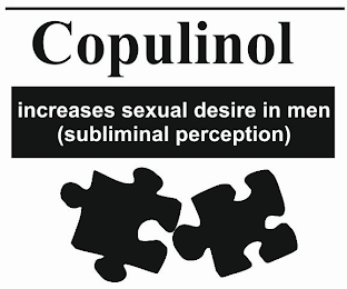COPULINOL INCREASES SEXUAL DESIRE IN MEN (SUBLIMINAL PERCEPTION) logo