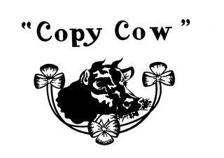 "COPY COW" logo