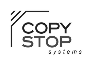 COPY STOP SYSTEMS logo