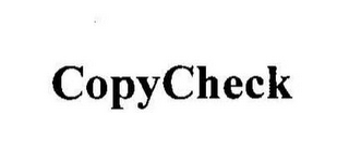 COPYCHECK logo