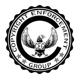 COPYRIGHT ENFORCEMENT GROUP C CEG logo