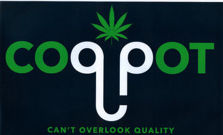 COQPOT CAN'T OVERLOOK QUALITY logo