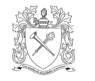 COR PRUDENTIS POSSIDEBIT SCIENTIAM logo