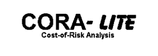 CORA-LITE COST-OF-RISK ANALYSIS logo