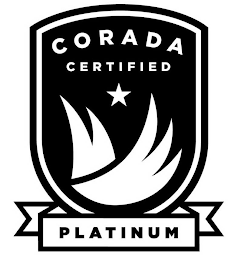 CORADA CERTIFIED PLATINUM logo