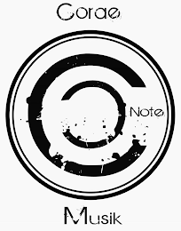 CORAE CC NOTE MUSIK logo