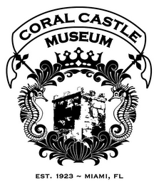 CORAL CASTLE MUSEUM EST. 1923 ~ MIAMI, FL logo
