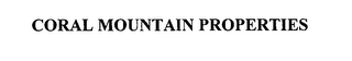 CORAL MOUNTAIN PROPERTIES logo