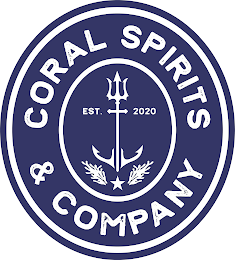 CORAL SPIRITS & COMPANY EST. 2020 logo