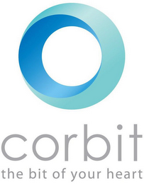 CORBIT THE BIT OF YOUR HEART logo