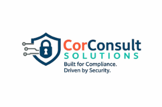 CORCONSULT SOLUTIONS BUILT FOR COMPLIANCE. DRIVEN BY SECURITY. logo
