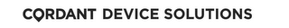 CORDANT DEVICE SOLUTIONS logo