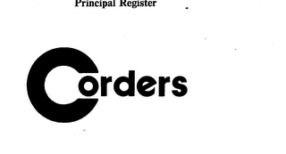 CORDERS logo
