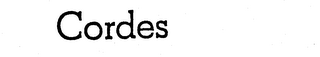 CORDES logo