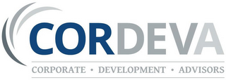 CORDEVA CORPORATE · DEVELOPMENT · ADVISORS logo