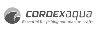 CORDEXAQUA ESSENTIAL FOR FISHING AND MARINE CRAFTS logo