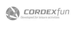 CORDEXFUN DEVELOPED FOR LEISURE ACTIVITIES logo