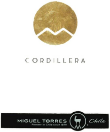 CORDILLERA MIGUEL TORRES PIONEER IN CHILE SINCE 1979 M CHILE M logo
