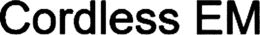 CORDLESS EM logo