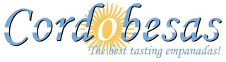 CORDOBESAS THE BEST TASTING EMPANADAS! logo