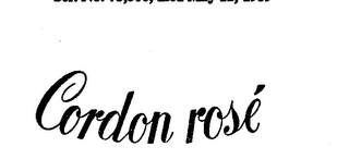 CORDON ROSE logo