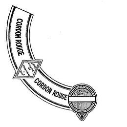 CORDON ROUGE SOCIETE VINICOLE DE CHAMPAGNE SUCCR. G.H. MUMM & CO. logo