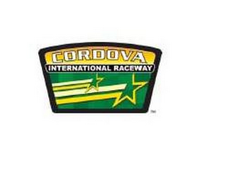 CORDOVA INTERNATIONAL RACEWAY logo