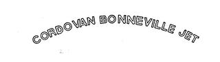 CORDOVAN BONNEVILLE JET logo