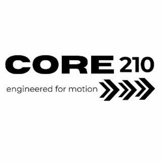CORE 210 ENGINEERED FOR MOTION logo