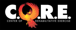 C.O.R.E. CENTER OF REHABILITATIVE EXERCISE logo