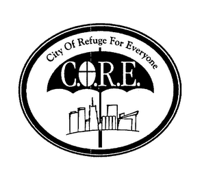 C.O.R.E. CITY OF REFUGE FOR EVERYONE logo