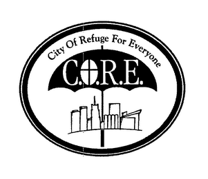 C.O.R.E. CITY OF REFUGE FOR EVERYONE logo
