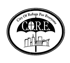 C.O.R.E. CITY OF REFUGE FOR EVERYONE logo