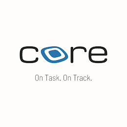CORE. ON TASK. ON TRACK. logo