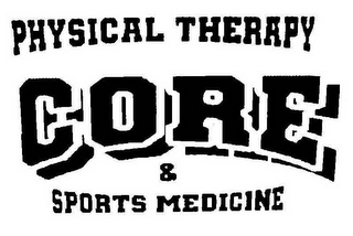 CORE PHYSICAL THERAPY & SPORTS MEDICINE logo