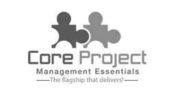 CORE PROJECT MANAGEMENT ESSENTIALS —THE FLAGSHIP THAT DELIVERS!— logo