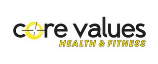 CORE VALUES HEALTH & FITNESS logo