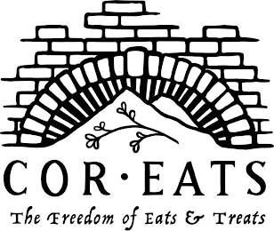 COR·EATS THE FREEDOM OF EATS & TREATS logo