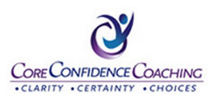 CORECONFIDENCECOACHING · CLARITY · CERTAINTY · CHOICES C logo