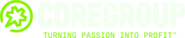 COREGROUP TURNING PASSION INTO PROFIT logo