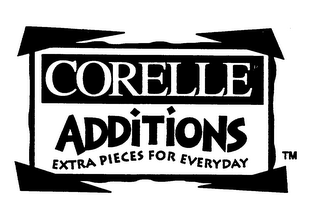 CORELLE ADDITIONS EXTRA PIECES FOR EVERYDAY logo