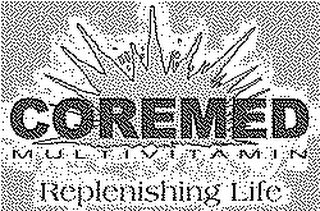 COREMED MULTIVITAMIN REPLENISHING LIFE logo