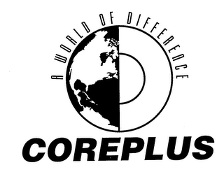 COREPLUS A WORLD OF DIFFERENCE logo