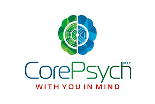 COREPSYCH PLLC WITH YOU IN MIND logo